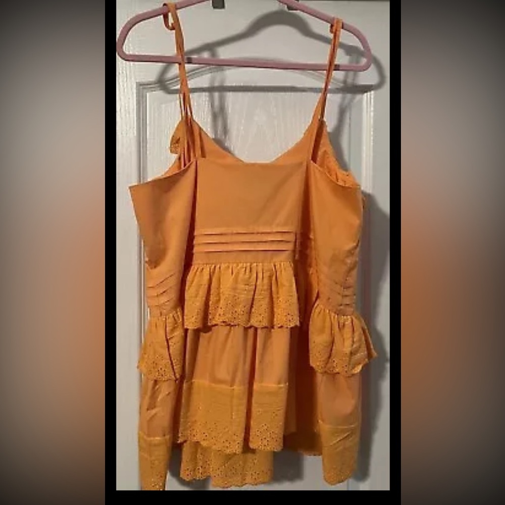 Anthropologie Tank Top Josephine Mare Mare Lg Eyelet Festival Beach Retro NWT - Picture 6 of 14
